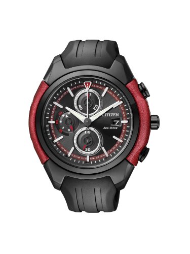 Citizen Dome Herren-Armbanduhr XL Chronograph Resin CA0287-05E Preisvergleich