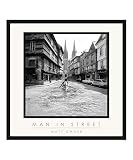 Man In Street Abstract Photographic Poster Print by Matt Chase, 20x24