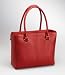 Gun Toten Mamas Traditional Leather Open Top Tote CCW - Red