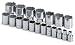 SK 4121 19 Piece 1/2-Inch Drive 12 Point 3/8-Inch to 1-1/2-Inch Standard Socket Set
