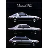 1982 MAZDA 626 GLC RX7 Sales Brochure Literature Book by Mazda