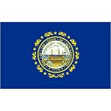 New Hampshire Flag 4 x 6 Feet Nylon
