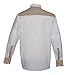 German White Lederhosen Button Down Dress Shirt