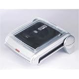  : Foreman Contemporary Sleek Grill W / Bun Warmer
