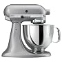 KitchenAid KSM150PSSM Artisan Series 5-Quart Stand Mixer, Silver Metallic