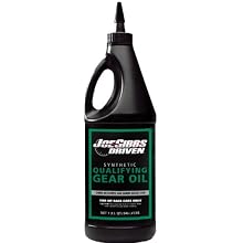 Joe Gibbs 01130 70W-80  Qualifying Synthetic Gear Oil - 1 Quart Bottle