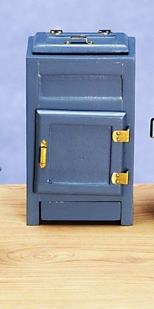 Childrens Toyshop  Toys : 2-Door Ice Box / Blue 1" Scale Town Square Miniatures