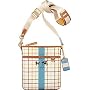 Coach Heritage Stripe Tattersall Swingpack Purse 41914