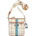 Coach Tattersall StripeSwing Messenger Bag 41914 blue