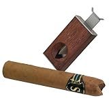 IMAGE OF Hardwood V-Cut Blade Cigar Cutter