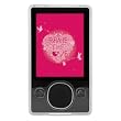 DB Premium Microsoft Zune 80gb Crystal Case - Clear with Belt Clip and Neckstrap + Protective Screen Film - Combo Pack