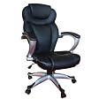 MY SIT 92384382 Chefsessel Rom aus PU Leder