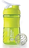 BlenderBottle SportMixer 20-ounce, Green/White