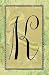 Feminine Monogram K, Art Poster