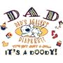 Dad's Against Diapers Adult T-Shirt