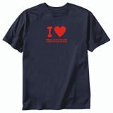 T-Shirt  I Love Turks & Caicos Islands  Country