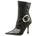 BCBGirls Women's Katleen Boot,Black Western Calf,8 M