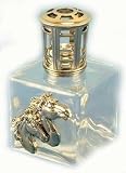 Equestrian Pewter Fragrance Lamp by Lampe Avenue