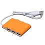 �o�b�t�@���[�R�N���T�v���C BUFFALO USB2.0Hub AS�V���[�Y �o�X�p���[ 4�|�[�g �I�����W BASH401OR