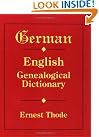 German-English Genealogical Dictionary