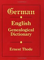 German-English Genealogical Dictionary