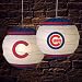 Chicago Cubs 18 Inch Rice Paper Lamp MLB Baseball Fan Shop Sports Team Merchandise