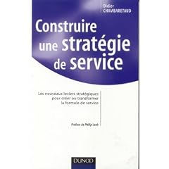 Construire une strat�gie de service
