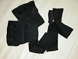 Hand Wraps Quick Insert GEL Padding- BLACK - Size SENIOR
