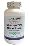 All Nature Glucosamine & Chondrotin (Double Joint Strength) 250mg/200mg 180 Capsules