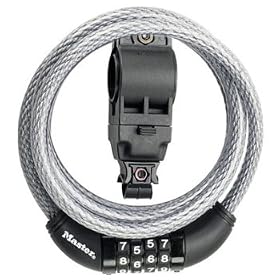 Master Lock Quantum 10 Combination Bike Lock - 4005035