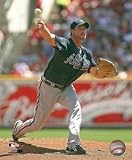 Derek Lowe Atlanta Braves Unsigned Action 8x10 Photo
