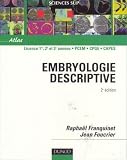 Atlas d embryologie descriptive