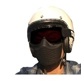 ダムトラックス DAMMTRAX MADMASK マッドマスク MXスタイル ジェイソンマスク＆ゴーグルセット (替えのスモークレンズ付) MDMSK