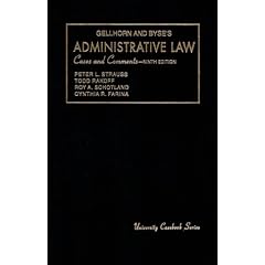 Administrative Law: Cases and Comments