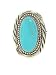 Jewelry : Genuine Turquoise Navajo made Sterling-silver Women's Ring