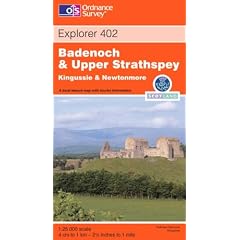 Badenoch and Upper Strathspey (Explorer Maps)
