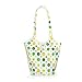Olive N Figs Lime Sequined Polka Dots Handbag