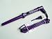 Hair Curler Hair Curling Wand Tourmaline Ceramic 18mm/25mm Limited Edition Purple UK Plug