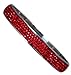 Sophistikitty Hinged Bangle: with 4 Rows of Beautiful Sparkly Crystal Rhinestones- 10mm in Width