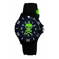 Tikkers Boys Black Rubber Strap Watch TK0031