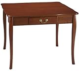 Queen Anne Convertible Folding Table, 30"Hx40"W, CHERRY