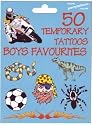 Assorted Pack of 50 Boys Favourite Tattoos