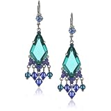Sorrelli Electric Blue Geometric Crystal Drop 