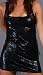 Salvage Womens Black Illusionist Tunic