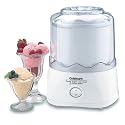 Cuisinart 1.5 Quart Automatic Ice Cream and Sorbet Maker - White