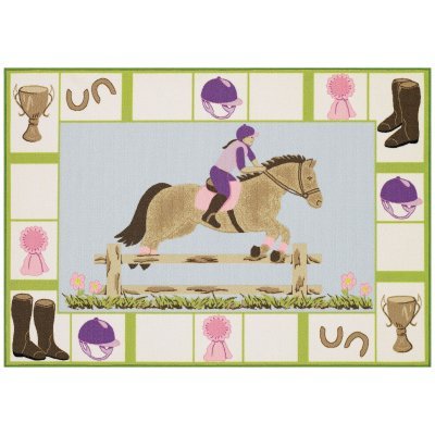 Dalyn Rug Riding a Horse Area Kids Rug - DRC309-2