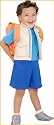 Rubies Costume Nick Jr. Dora the Explorer Child's Diego Costume with Backpack, Small