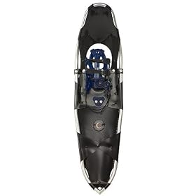 Crescent Moon Silver Series 17 Snowshoes with Buckle Bindings - Polished-Aluminum