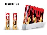 Nintendo Wii Skin - System Console Skin and two Wii Remote Skins - Dripping Blood