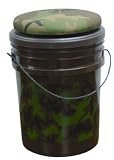 Evans Sports Original Sports Bucket, Woodland Camo